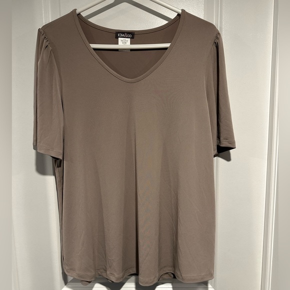 NWT - Kim & Co. Brazil Knit 3/4 Sleeve Top - Picture 3 of 7